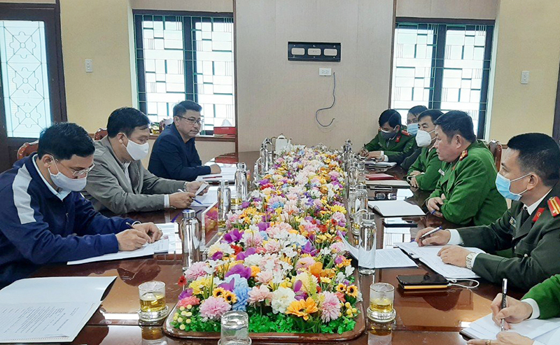 Cán bộ Ban Nội chính Tỉnh ủy và Công an tỉnh đẩy mạnh công tác phối hợp trong xử lý các vụ việc liên quan đến TN, TC.