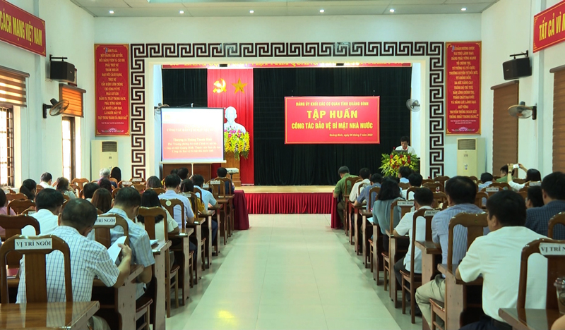 Toàn cảnh hội nghị tập huấn.