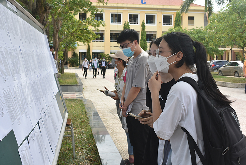 Thí sinh rà soát các thông tin quan trọng trước ngày diễn ra kỳ thi