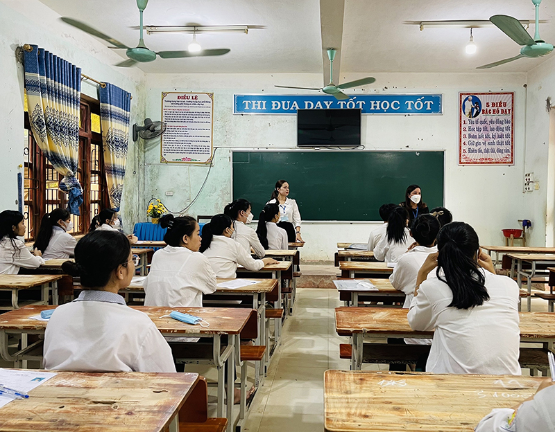 Thí sinh được phổ biến quy chế trước khi làm bài thi
