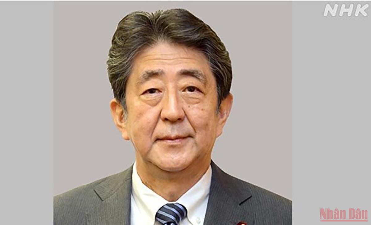 Cựu Thủ tướng Nhật Bản Abe Shinzo.