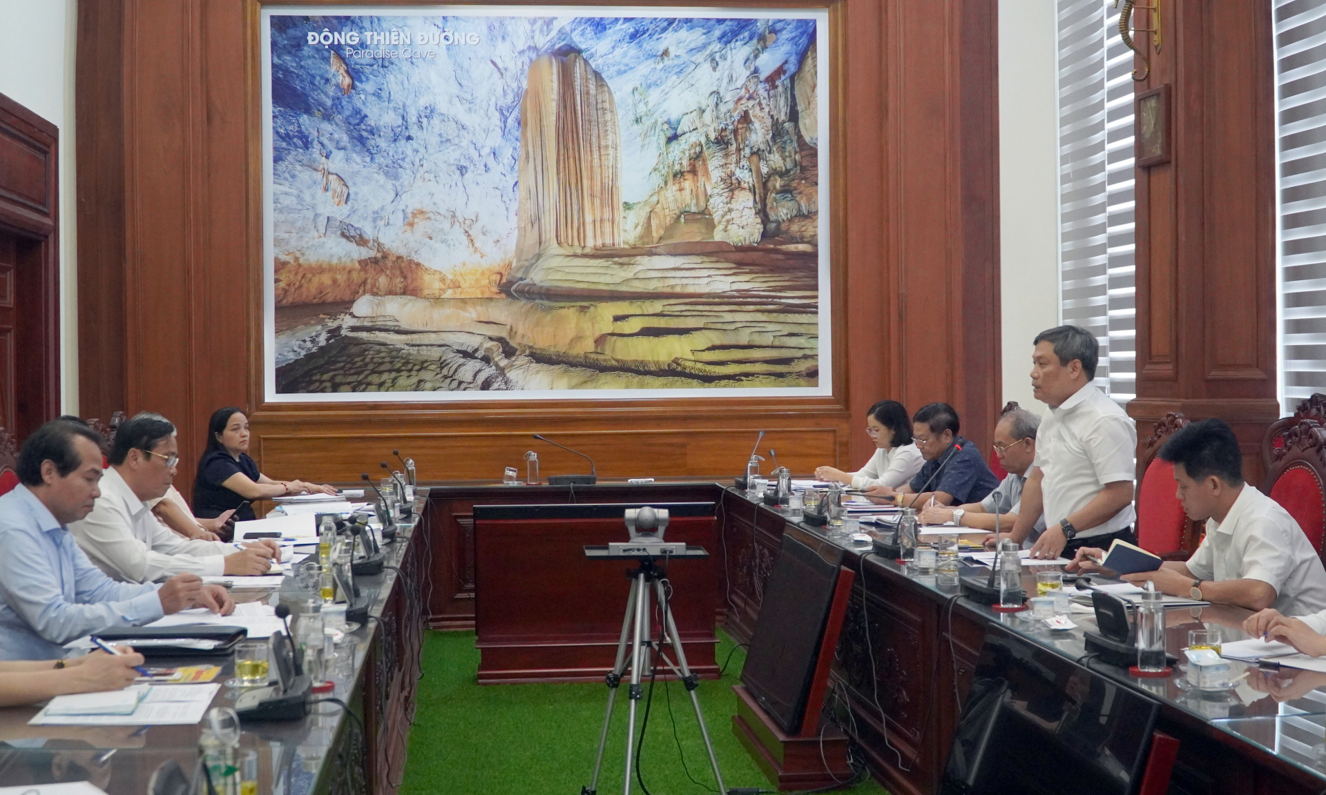 Toàn cảnh buổi làm việc