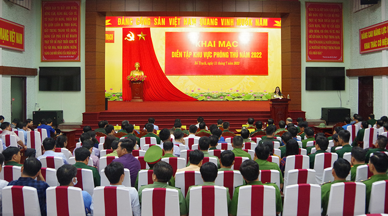 Toàn cảnh buổi khai mạc