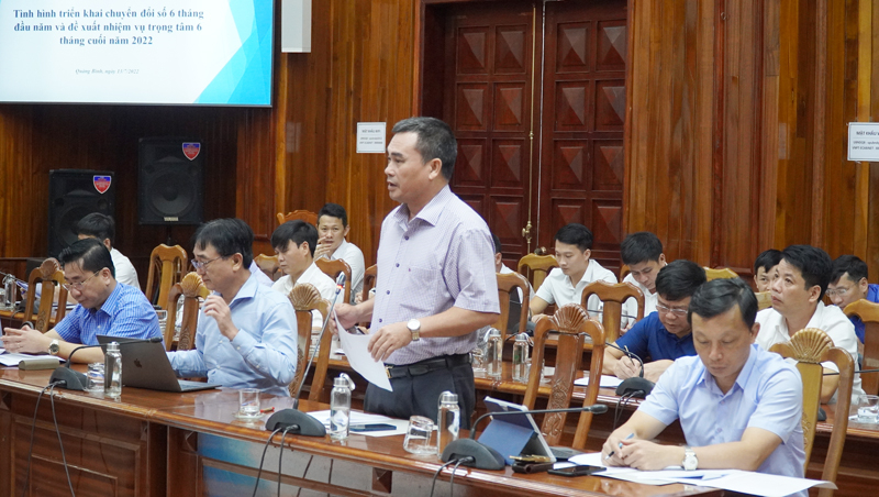 Lãnh đạo Sở Du lịch phát biểu về các hoạt động quảng bá du lịch trên nền tảng số.