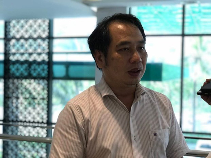Phó giám đốc Bệnh viện Bệnh nhiệt đới Trung ương Nguyễn Trung Cấp. (Ảnh: PV/Vietnam+)