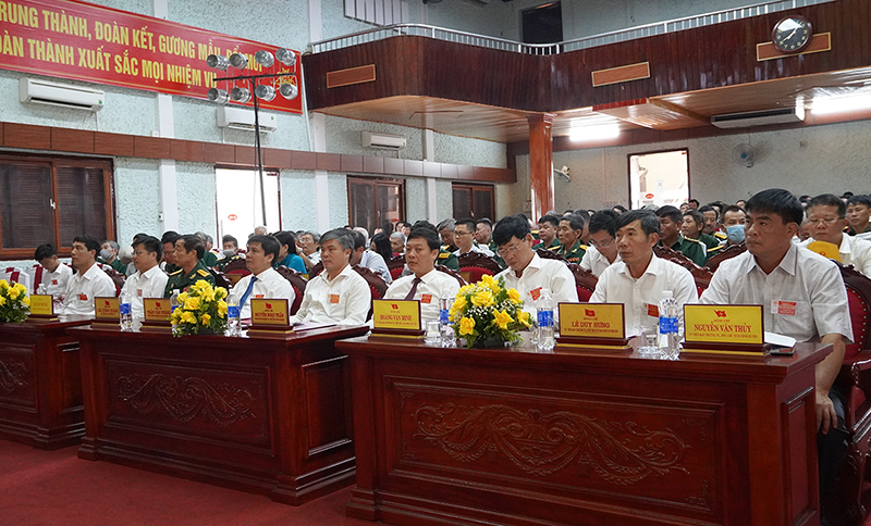 Các đại biểu tham dự tại đại hội.