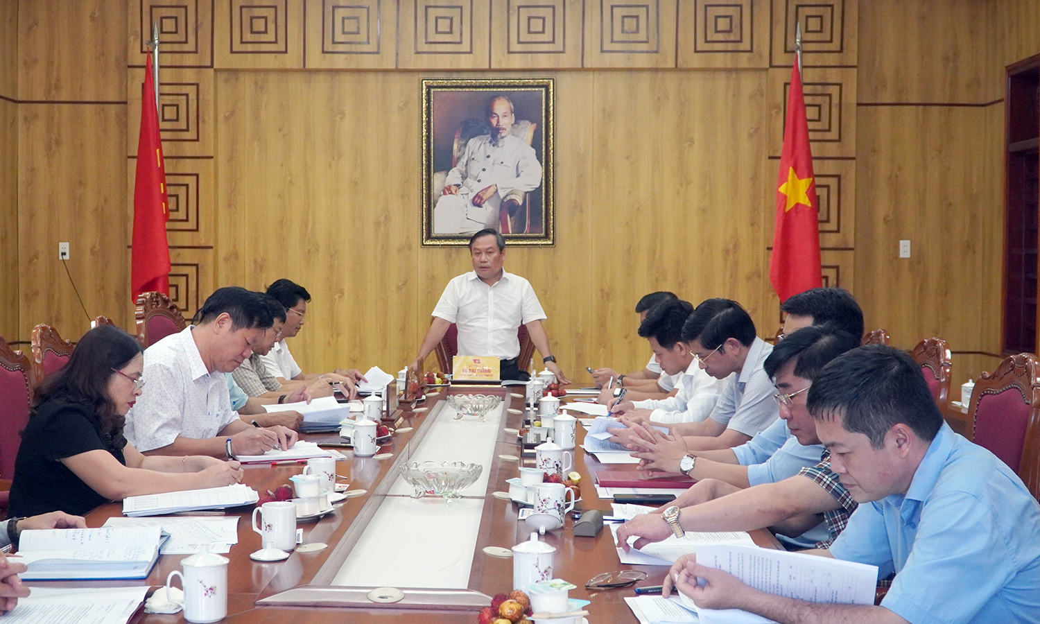 Toàn cảnh buổi làm việc