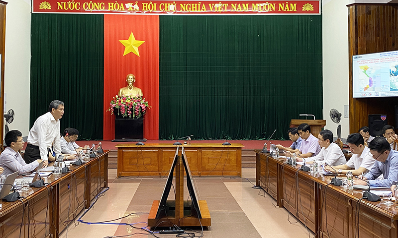 Quang cảnh buổi làm việc.