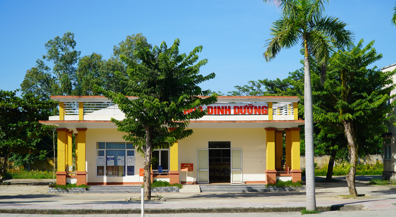 Bệnh viện đa khoa huyện Bố Trạch dành Khoa Dinh dưỡng riêng biệt để cách ly, điều trị bệnh nhân Covid-19 tránh lây nhiễm chéo.