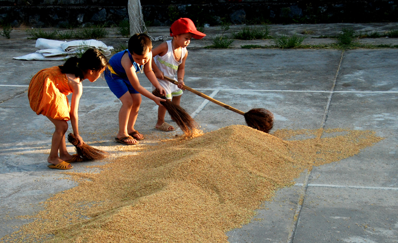 Tuổi nhỏ làm việc nhỏ.