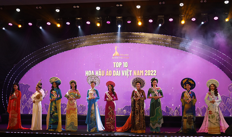 Top 10 thí sinh xuất sắc nhất.