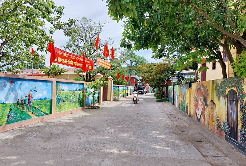 Nhờ triển khai các mô hình về KDC kiểu mẫu giúp thay đổi diện mạo TP. Đồng Hới.