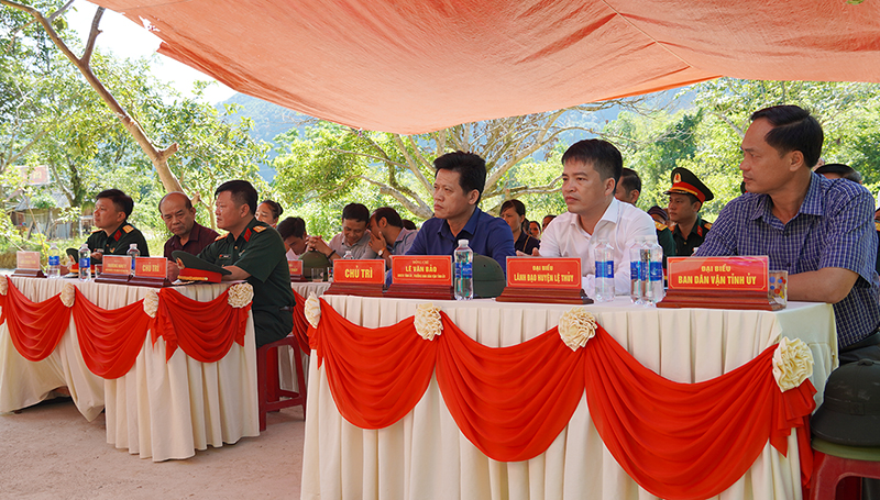 Các đại biểu tham dự tại lễ khánh thành.