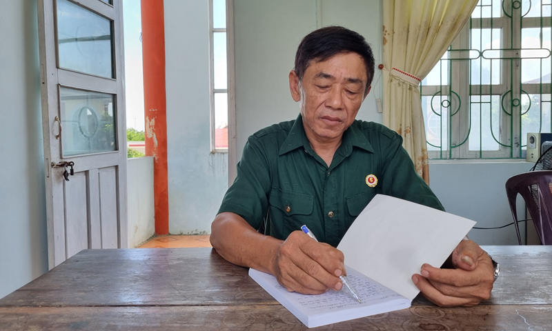 CCB Lê Văn Phương là tấm gương để cán bộ, hội viên học tập và noi theo.