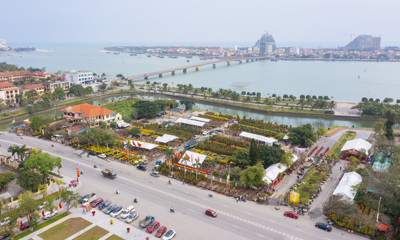 TP. Đồng Hới. Ănh: Bùi Cường