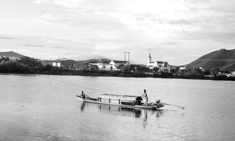 Sông quê  Ảnh: Bách Chiến