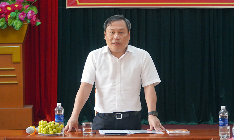 Đồng chí Bí thư Tỉnh ủy Vũ Đại Thắng: Tăng cường liên kết, phát triển toàn diện hệ thống giao thông vận tải