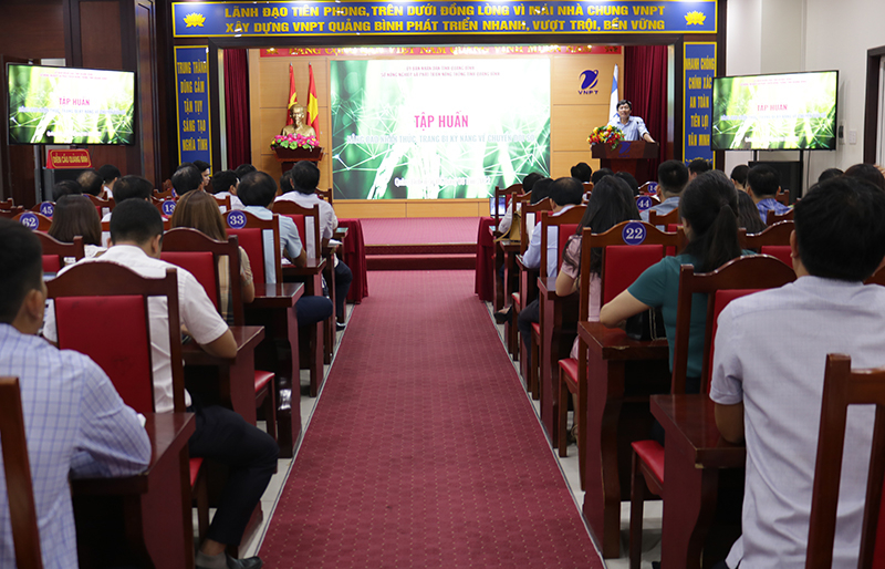 Toàn cảnh lớp tập huấn.