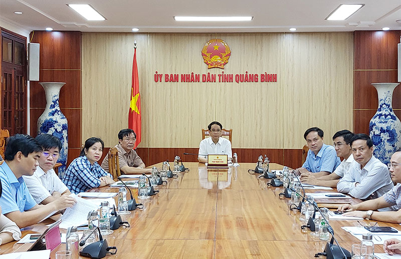 Đồng chí Phan Mạnh Hùng, Phó Chủ tịch UBND tỉnh phát biểu chỉ đạo tại hội nghị