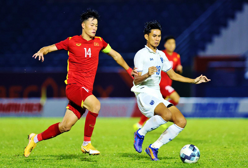 Thắng U19 Thái Lan, tuyển U19 Việt Nam vào chung kết giải U19 quốc tế. Ảnh: VFF.
