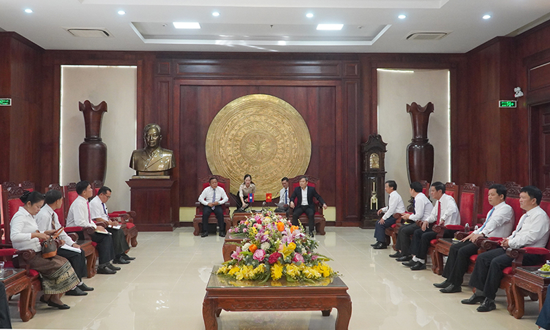 Toàn cảnh buổi tiếp