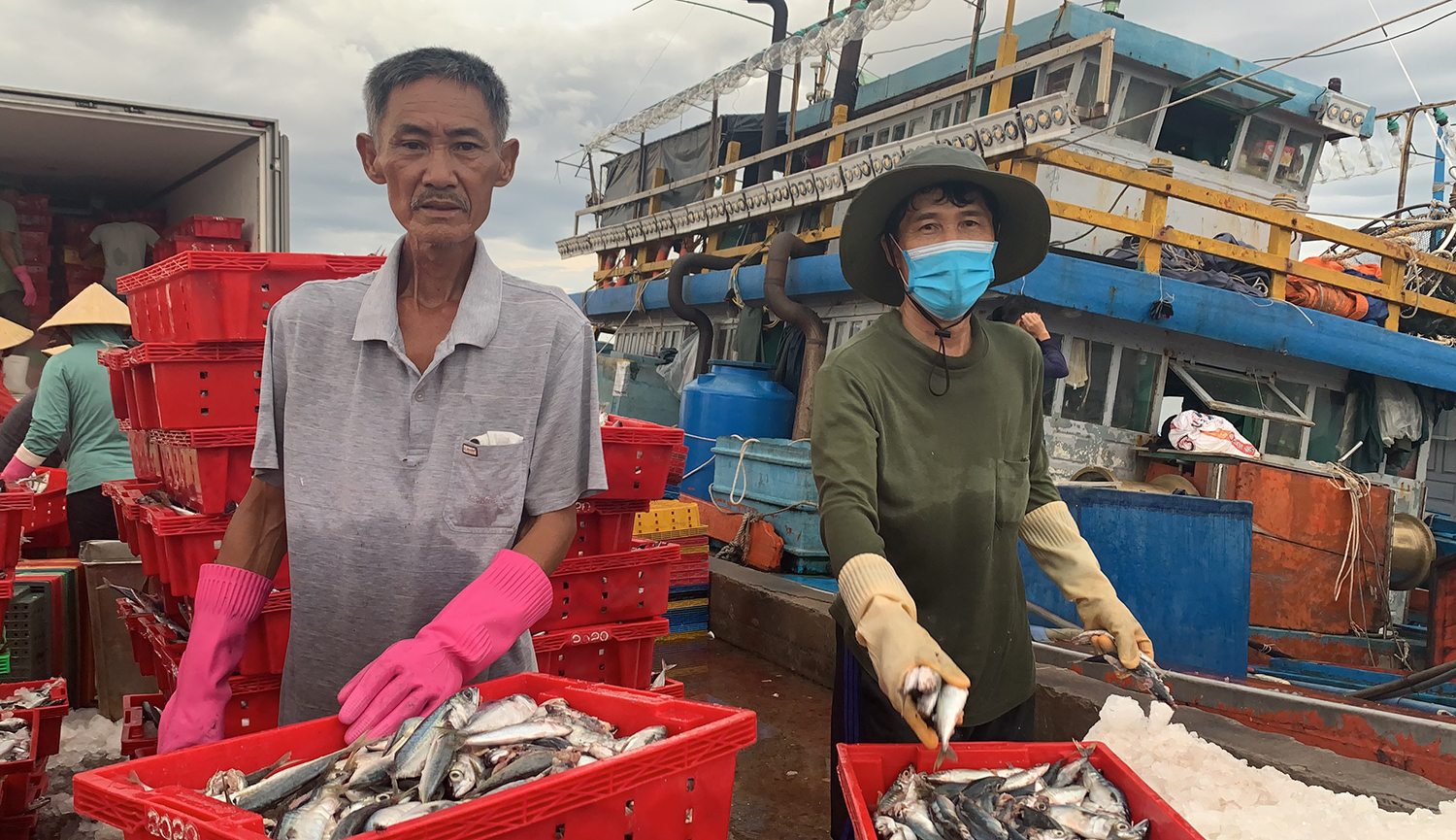 Hiện nay, các chủ tàu ở Quảng Bình tìm kiếm lao động trẻ rất khó khăn.