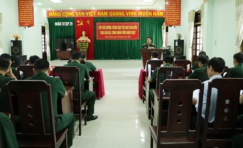 Toàn cảnh lớp bồi dưỡng.