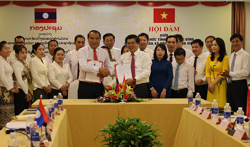 Toàn cảnh buổi hội đàm.