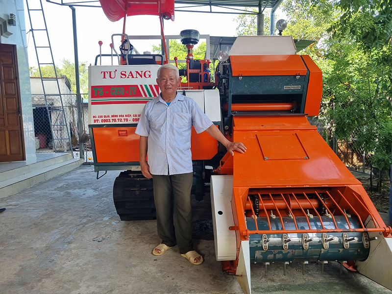 Phát huy truyền thống “Bộ đội Cụ Hồ”, ông Trương Văn Lê đã vượt khó, vươn lên thoát nghèo và hỗ trợ nhiều CCB phát triển kinh tế.