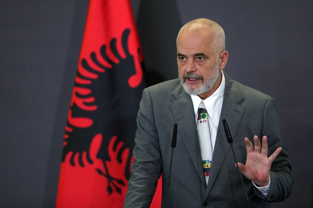 Thủ tướng Albania Edi Rama. (Ảnh: Reuters)