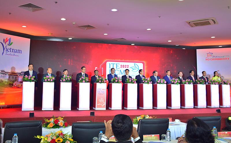 Khai mạc Hội chợ du lịch quốc tế TP. Hồ Chí Minh năm 2022.
