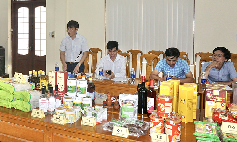Quảng Bình có 12 sản phẩm, bộ sản phẩm được công nhận sản phẩm công nghiệp nông thôn tiêu biểu khu vực miền Trung - Tây Nguyên năm 2022.
