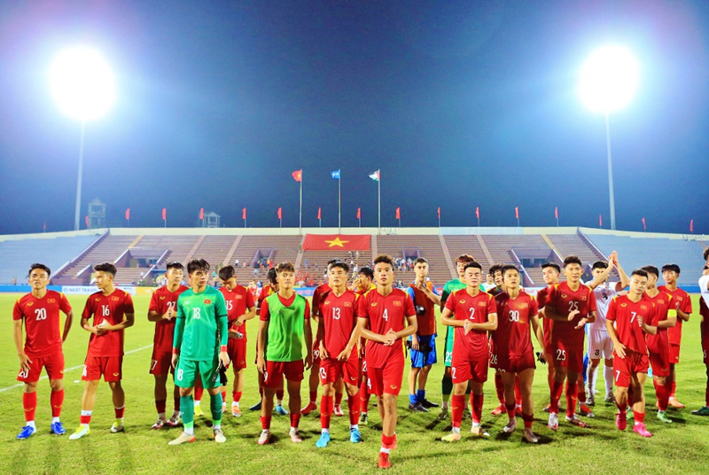 Ngày 12/9, tuyển U20 Việt Nam sang Indonesia để bắt đầu chiến dịch vòng loại U20 châu Á 2023. Ảnh: VFF