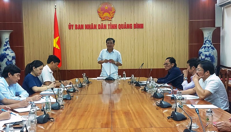 Đồng chí Phó Chủ tịch Thường trực UBND tỉnh Đoàn Ngọc Lâm kết luận tại hội nghị