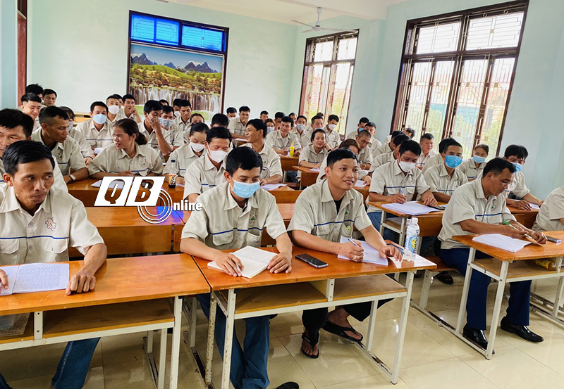 NLĐ đợt 2 đã hoàn thành các khóa học ngoại ngữ, giáo dục định hướng…