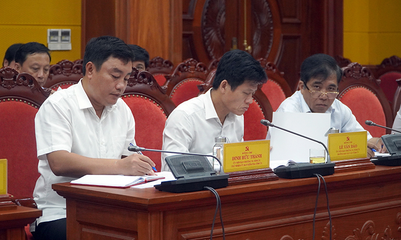 Đại biểu dự hội nghị