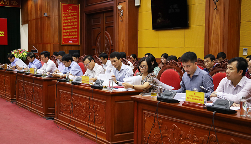 Các đại biểu dự hội nghị.