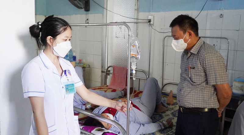 Bệnh nhân SXH nhập viện điều trị gia tăng.