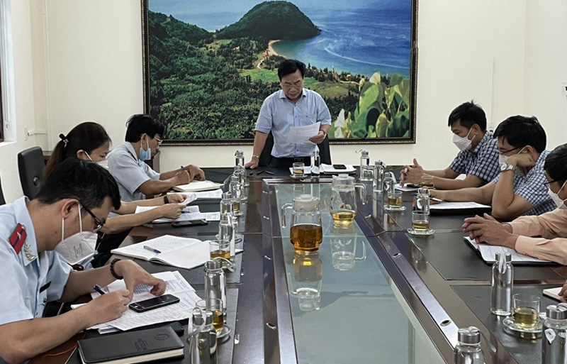 Thanh tra tỉnh thực hiện một cuộc thanh tra hành chính.