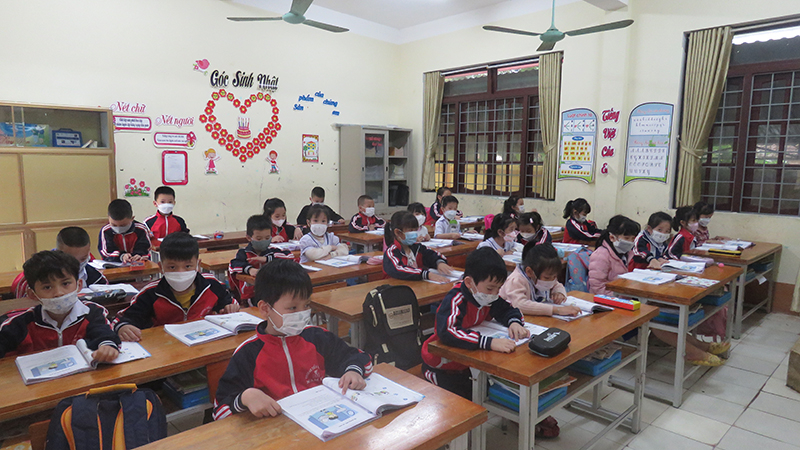Hoạt động dạy và học sẽ được tiến hành khi kết thúc hình thế thiên tai nguy hiểm 