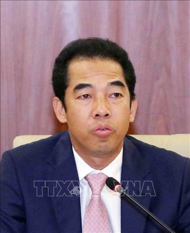 Bị can Tô Anh Dũng, Thứ trưởng Bộ Ngoại giao. Ảnh: TTXVN