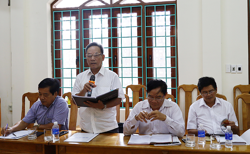 Đại biểu tham gia thảo luận.