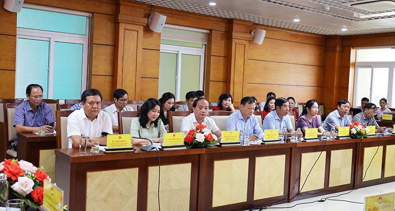 Các đại biểu dự hội nghị.