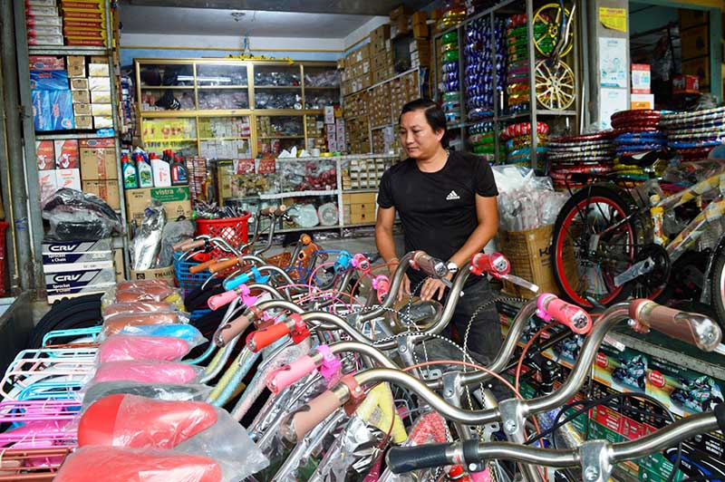 Hàng hóa tại các chợ, cửa hàng trên địa bàn huyện Bố Trạch có khoảng 85% là hàng Việt.