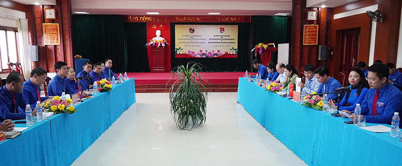 Toàn cảnh buổi hội đàm.