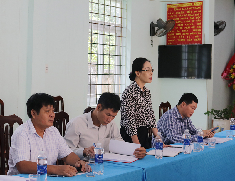 Các đơn vị, địa phương tham dự buổi làm việc.