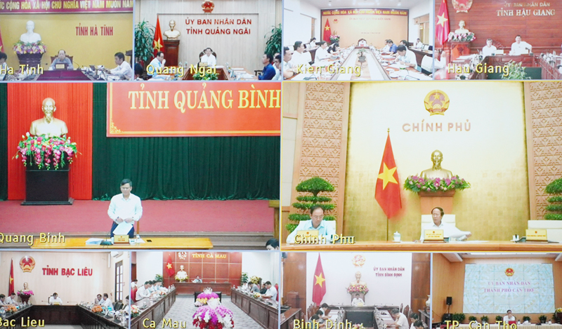 Điểm cầu các địa phương.