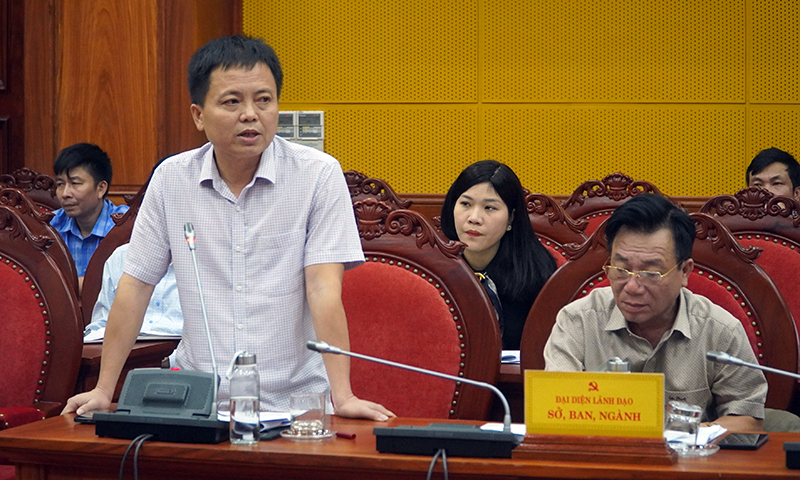 Đại biểu thảo luận tại hội nghị