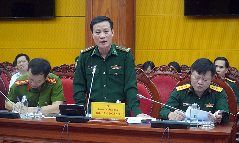 Đại biểu thảo luận tại hội nghị