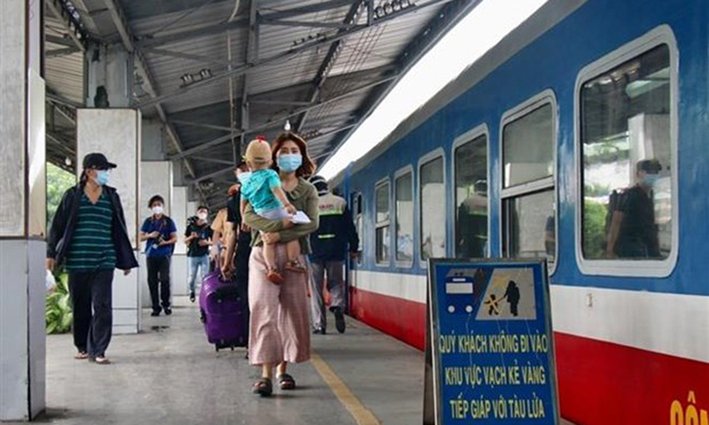 Đường sắt chạy 22 đôi tàu phục vụ nhân dân Tết Nguyên đán Quý Mão 2023.